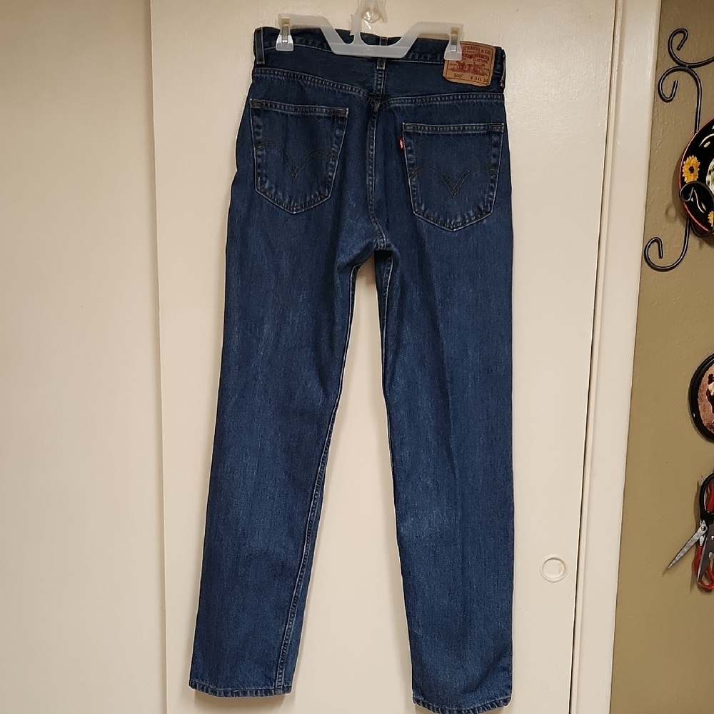 Levi's Blue Straight Jeans Classic Style